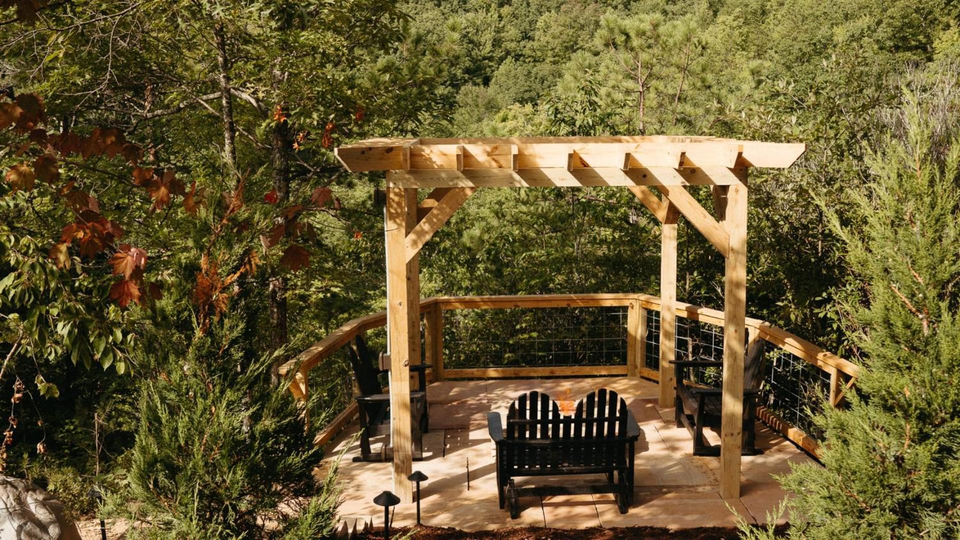 The Blackjack Oak In Treehouse Grove At Norton Creek Gatlinburg Dış mekan fotoğraf